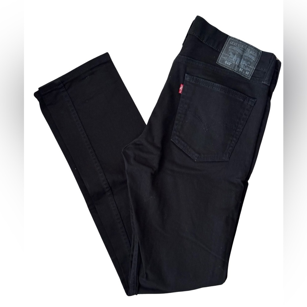 Levis black 510 skinny 32/32